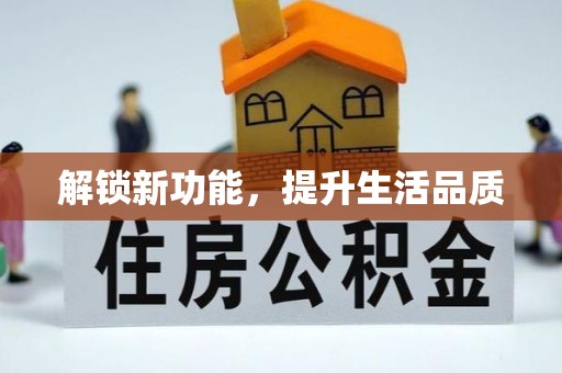 紫阳解锁新功能，提升生活品质