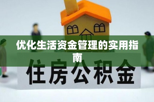 紫阳优化生活资金管理的实用指南